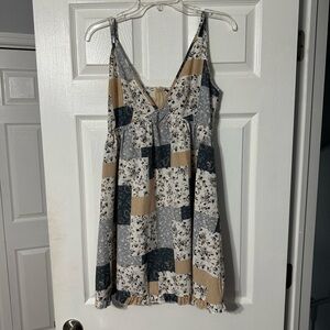 Casual Shein Spaghetti Strap Mini Sundress